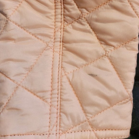 Burberry Baby Girls Pink Quilted Jacket - Picture 6 of 6